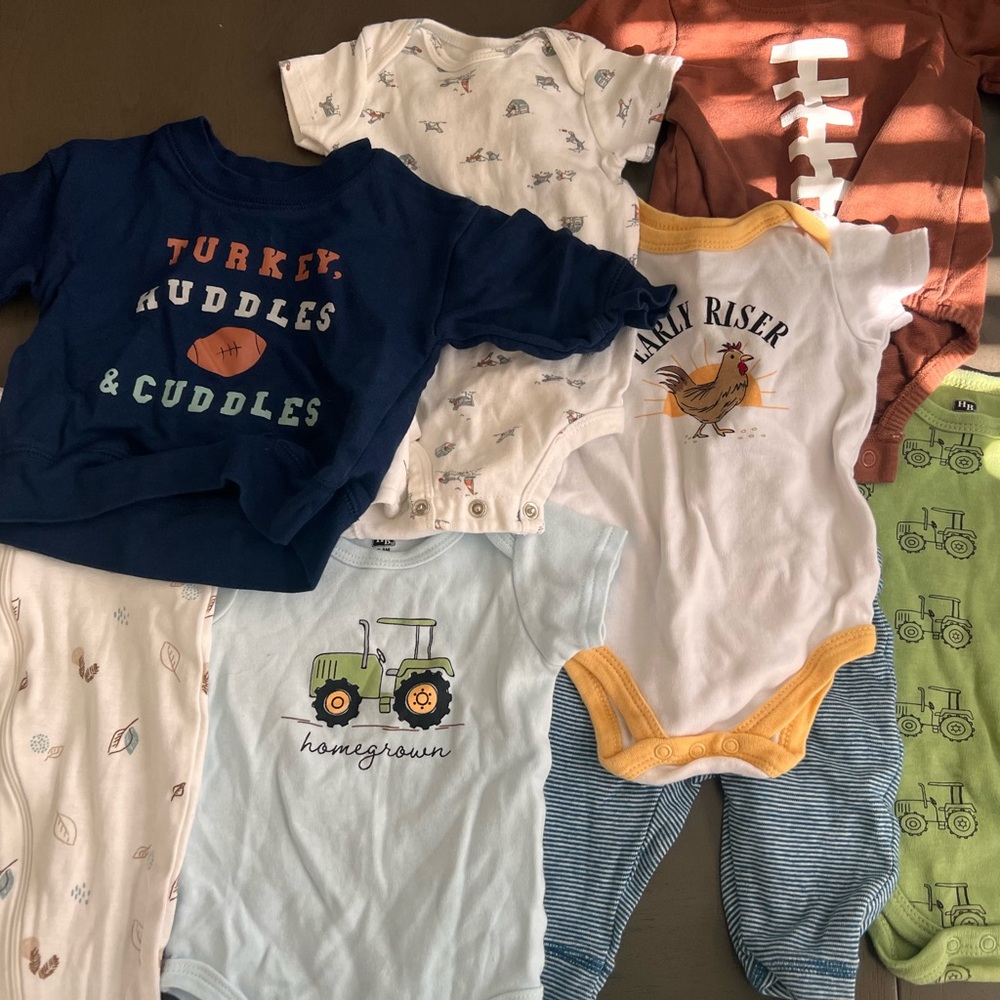 0-3 Month Baby Clothing Bundle